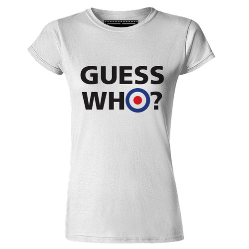 Womens guess who shirt - guess,