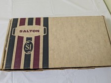 Vintage Salton Hotray Food Warmer Model H-110 Elite Original Box w/Papers Tested