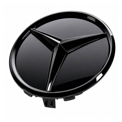 Front grille black emblem - grille,
