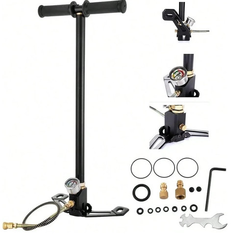 Stage air rifle pump - air, pcp