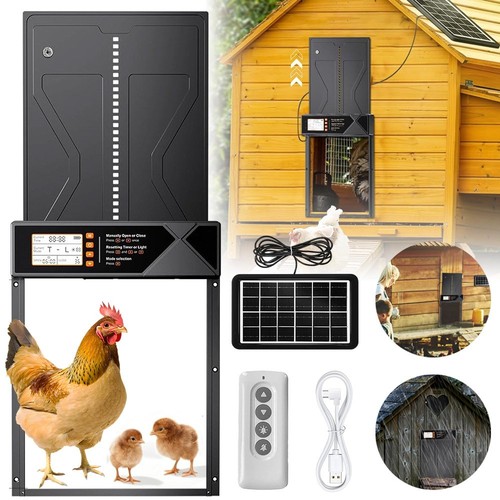 Automatic chicken coop door - automatic,