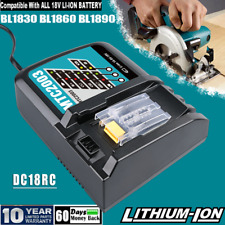FOR Makita DC18RC Genuine Li-ion 14.4 - 18V Battery Charger 240V BL1830, BL1840