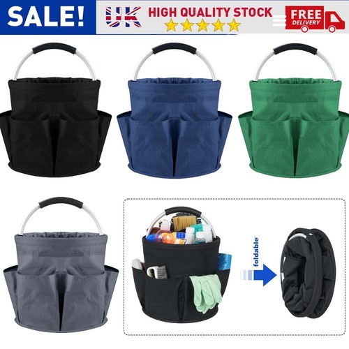 Cleaning caddy with handle - with,