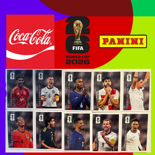 Panini coca cola world - world, cup