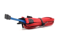 GIGABYTE Red Serial ATA Cable Sata 50cm 3xRed 1xBlue Set Bundle