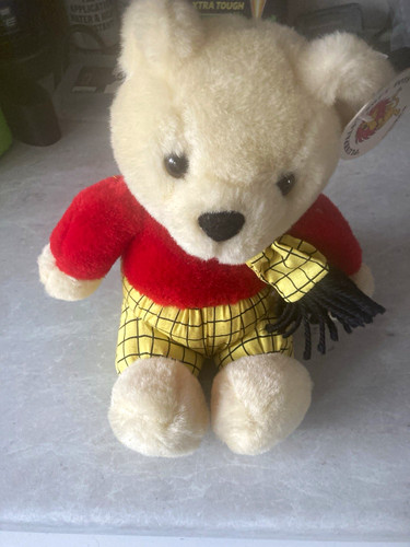 Vintage rupert the bear plush - the,