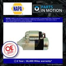 Starter Motor fits SUZUKI SWIFT GTi, Mk2 1.3 84 to 01 NAPA 3110060851 3110060A85