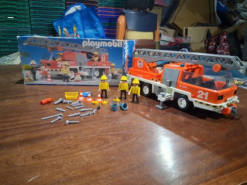 Playmobil 3781 ladder fire - ladder,