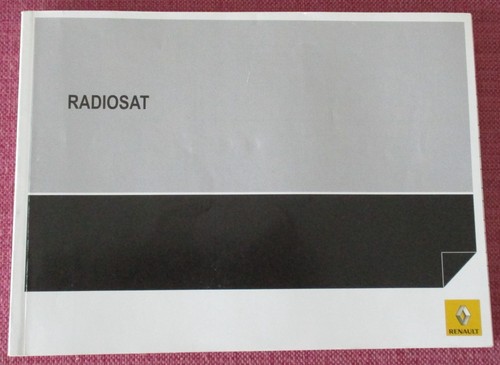 Renault radiosat radio - renault,