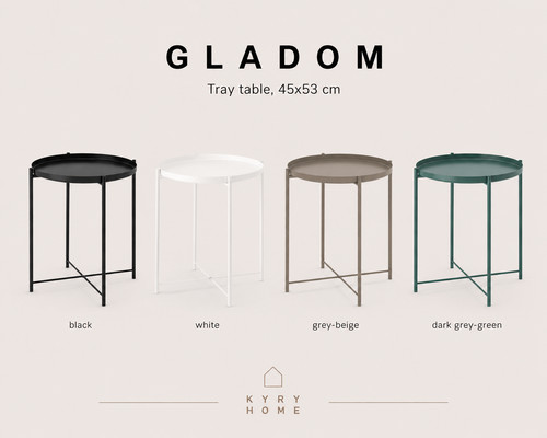 Ikea gladom tray table - ikea,
