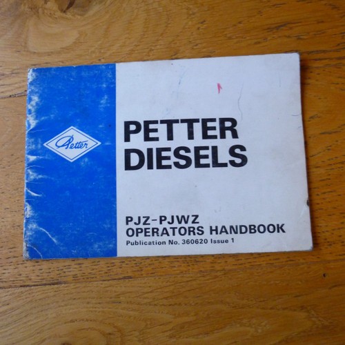 Petter pjz pjwz diesel engine - pjz,