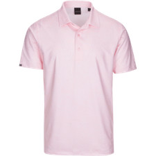 Dunning Golf Crolly Jersey Polo Shirt - Small 40-42" Chest - Veil/White