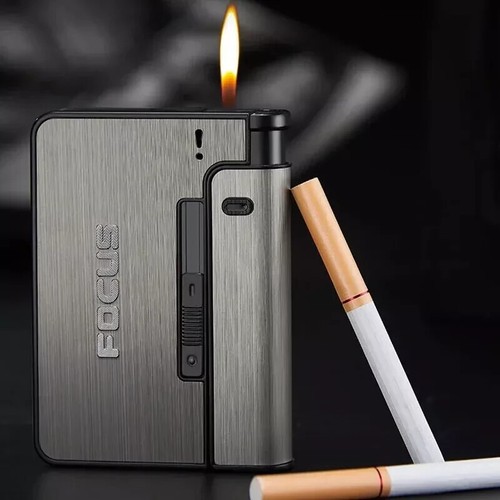 Aluminum cigarette case - aluminum,