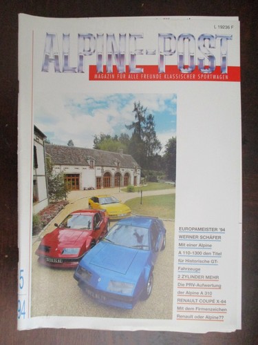 Alpine post 1994 magazine - alpine,