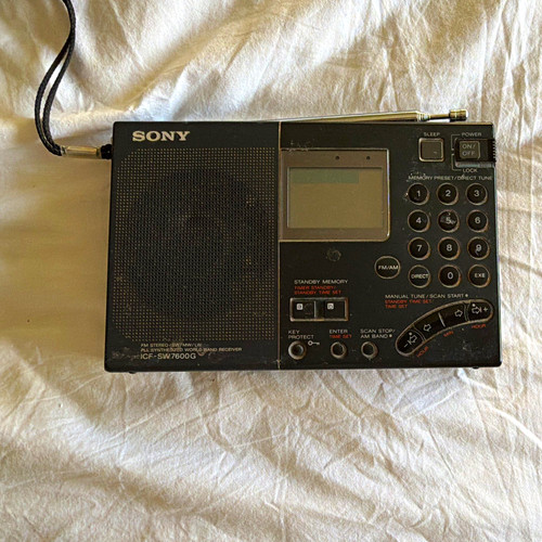 Sony icf sw7600g portable - sony, icf-sw7600g