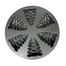 NORDIC WARE Evergreen Cakelet 3D Christmas Tree Baking Pan 2.5 Cups Made in USA