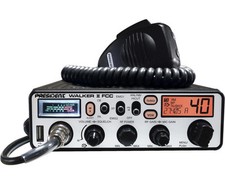 PRESIDENT ELECTRONICS WALKER II FCC TXPR100 CB/HAM RADIOS AM/FM TRANSCEIVERS