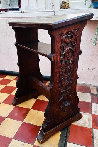 Antique ornately carved - ornately, wooden