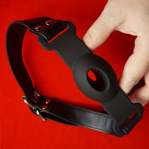 Bondage silicone ball open - silicone,
