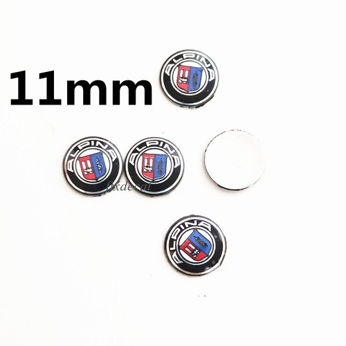 5pc 11mm aluminum decals car - 11mm,
