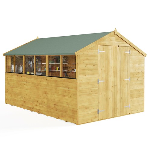 Garden shed apex - apex, wooden