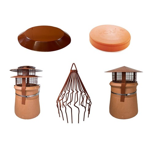 Chimney pot cowls terminals - chimney,