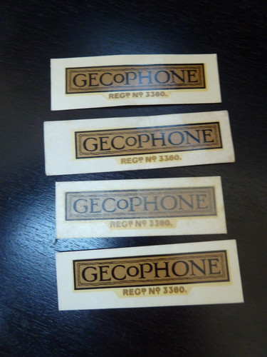 Gecophone stickers water - gecophone, stickers/