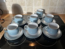 7 x Denby Colonial Blue