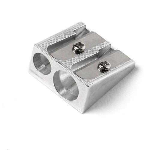 Pencil sharpener metal double - metal,