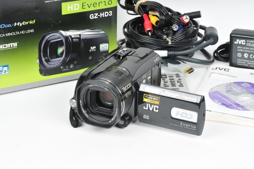 Jvc everio hd3 hybrid - gz-hd3, sdhc