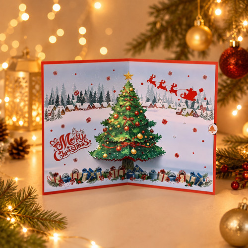 Bonny christmas tree pop up - tree,