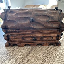 Vintage Hand Carved Wood