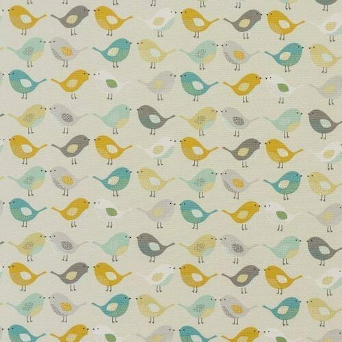 Fryetts scandi birds ochre - scandi,