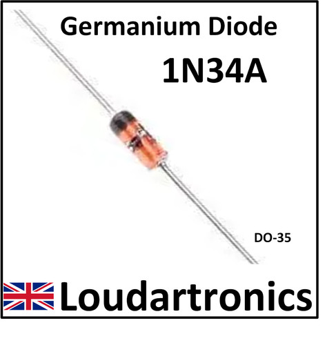 Germanium diode 1n34a - 1n34a.,