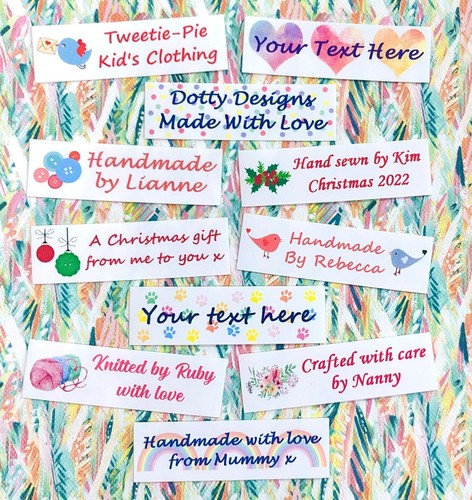 Personalised craft labels