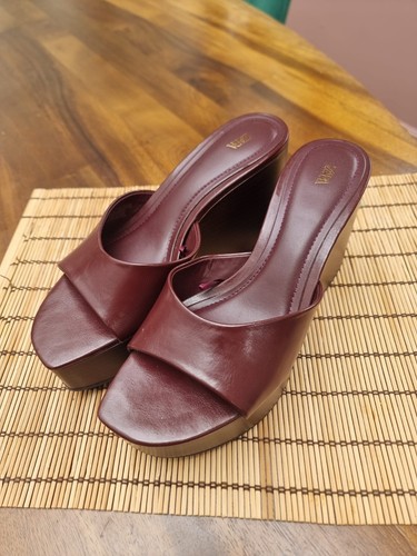 Zara mule slip wedges - zara,