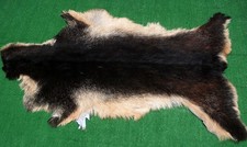 Luxury Goat hide Rug Hair on