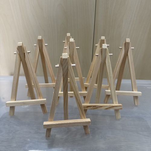 Wooden easels for signs - 8,