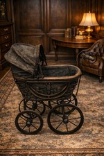 Antique Victorian Dolls Pram