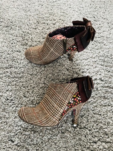 Irregular choice brown tweed - irregular,