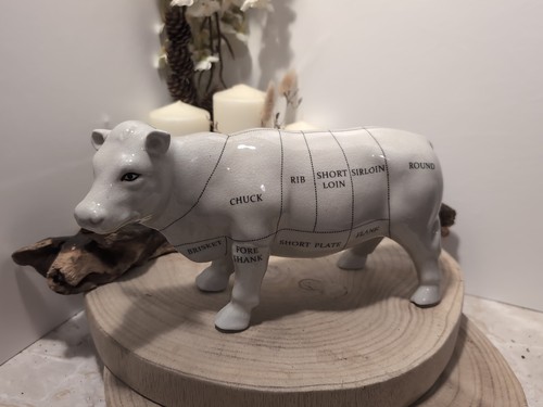 Ceramic cow ornament 29cm - ceramic,