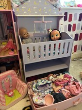 Baby Born Bundle Cot Wardrobe