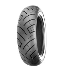 Shinko Moto Motorcycle Motorbike 777 Rear Tyre - 170 / 70-16 75H White Wall