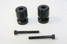 6mm Black Swingarm Spools