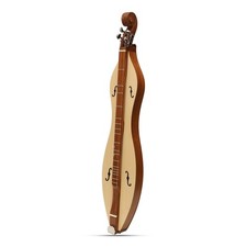 Mountain Dulcimer 4 String F-Hole Rosewood With Nickel Finish Hardware