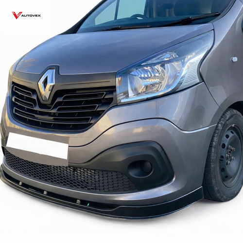 Abs gloss black front bumper - gloss,