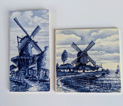 Two vintage deft blue - two,