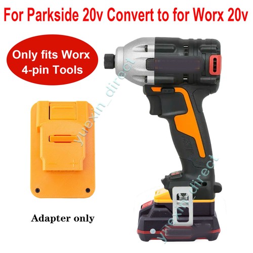 Battery adapter for - battery, worx