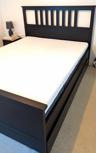 King sized ikea hemnes bed - hemnes,