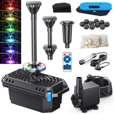 Pond Filter with UV Clarifier